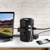 Cross-border US-standard smart tower socket with wireless charging, multi-functional vertical charging USB power strip, overload and surge protection Application Scenario